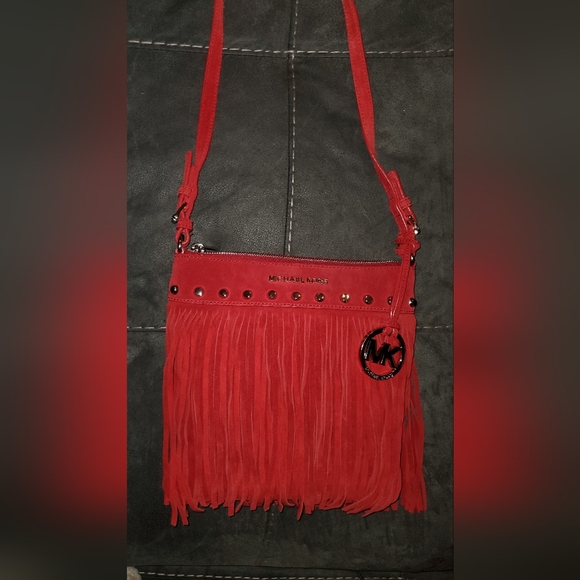 Authentic Michael kors Fringe crossbody - Picture 5 of 17